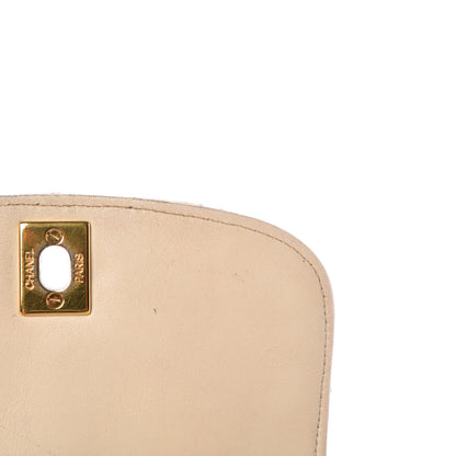 Chanel Caviar Quilted Mini Square Flap White 13 of 20