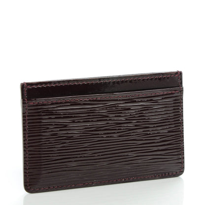 Louis Vuitton Electric Epi Card Holder Prune 3 of 7