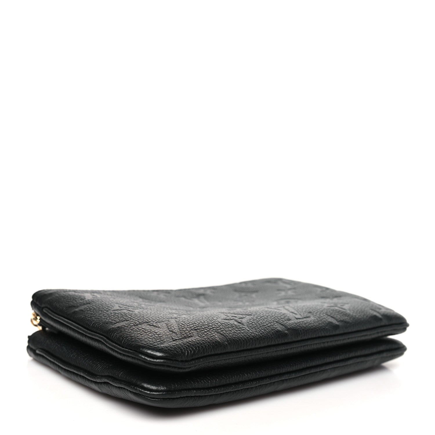Louis Vuitton Empreinte Double Zip Pochette Black 4 of 12