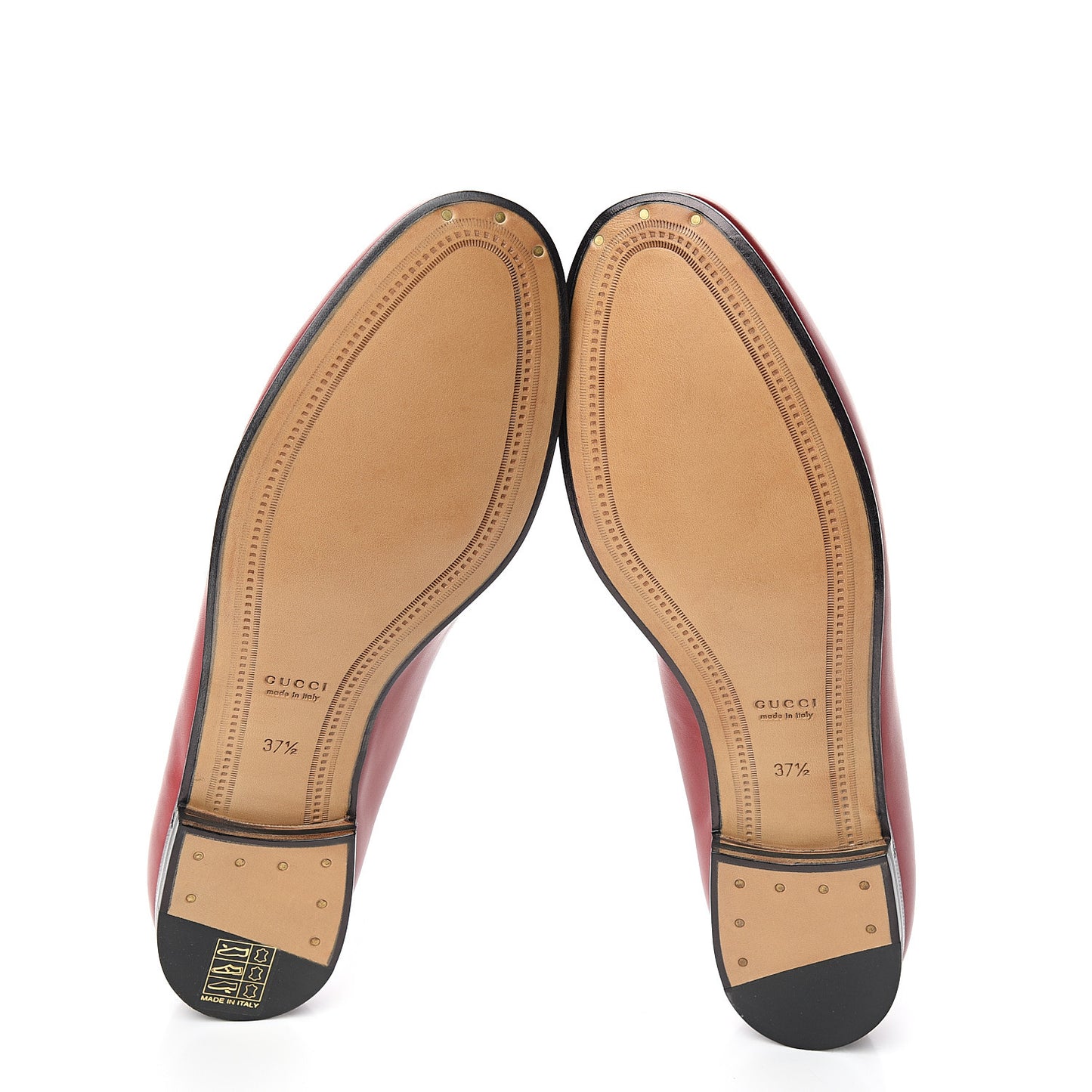 Calfskin Womens Jordaan Loafers 37.5 Hibiscus Red