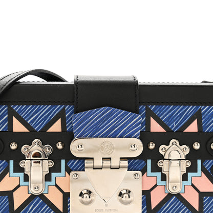 Louis Vuitton Epi Azteque Petite Malle Denim Light 8 of 16