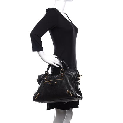 Balenciaga Agneau Giant 12 Gold Hardware City Black 2 of 26
