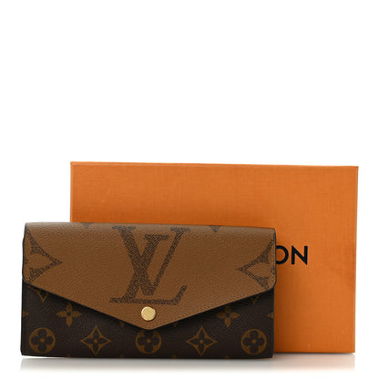 Louis Vuitton Reverse Monogram Giant Sarah Wallet 9 of 9