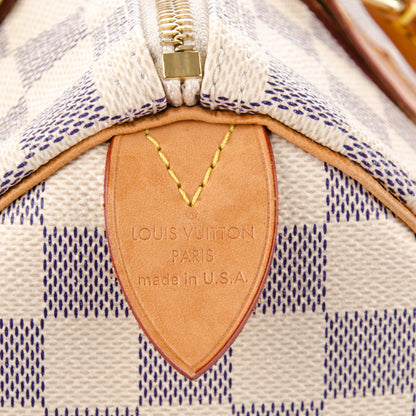 Louis Vuitton Damier Azur Speedy 25 6 of 7