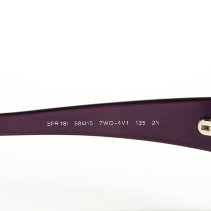 Prada Butterfly Frame Sunglasses SPR 18I Purple 4 of 6