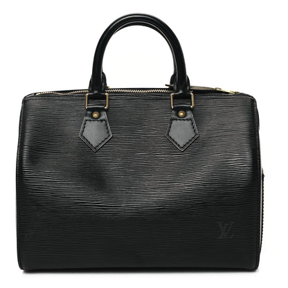 Louis Vuitton Epi Speedy 25 Black 1 of 11