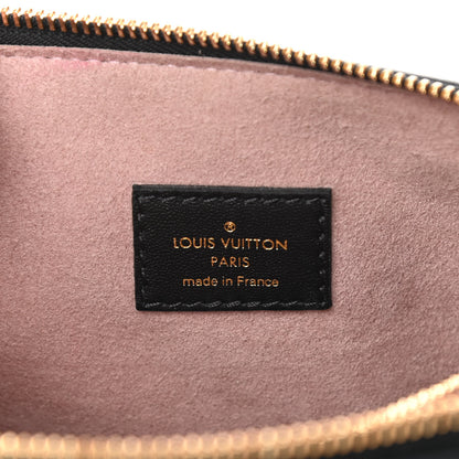 Louis Vuitton Lambskin Embossed Monogram Coussin PM Black 8 of 11