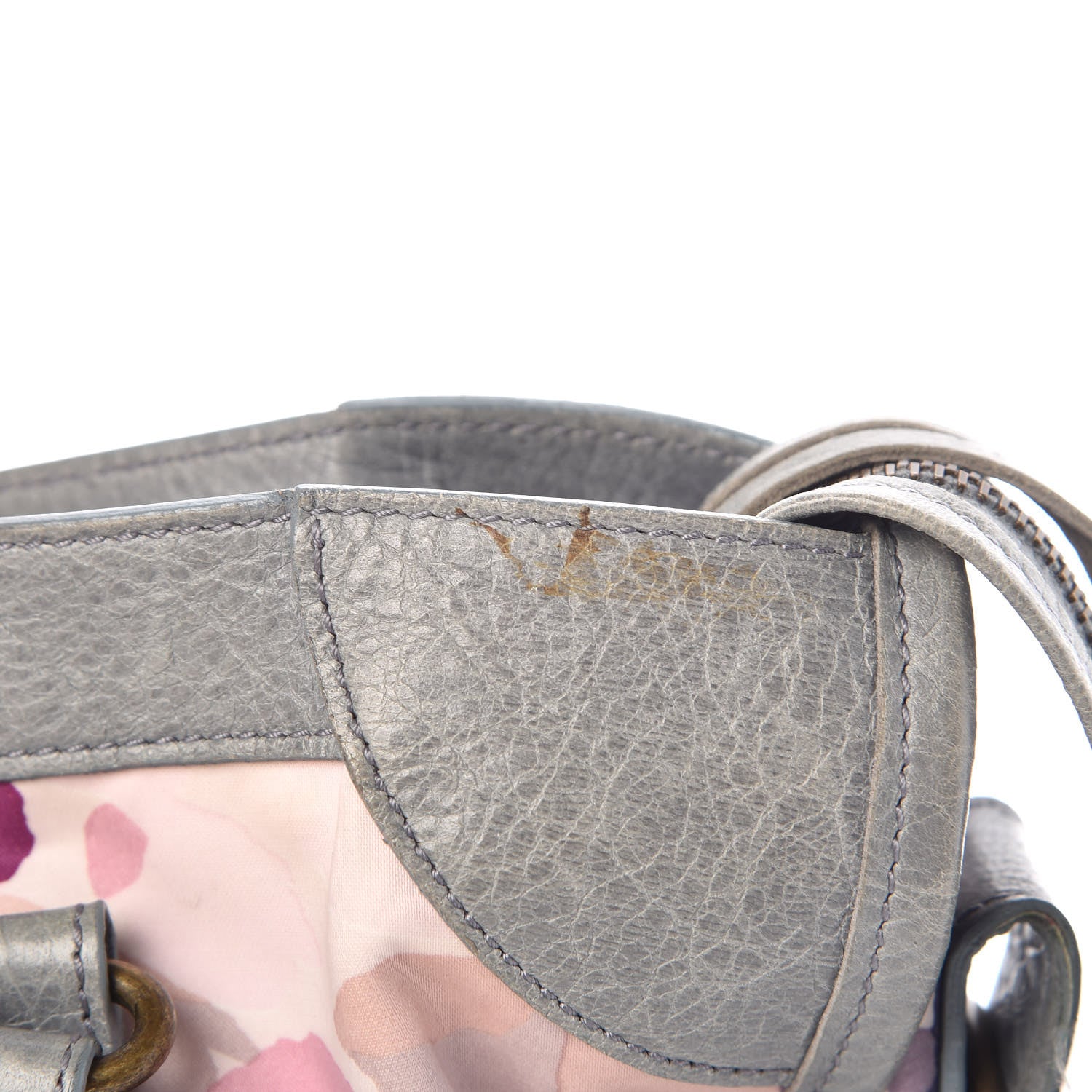 Balenciaga Agneau Nylon Watercolor City Grey 9 of 14