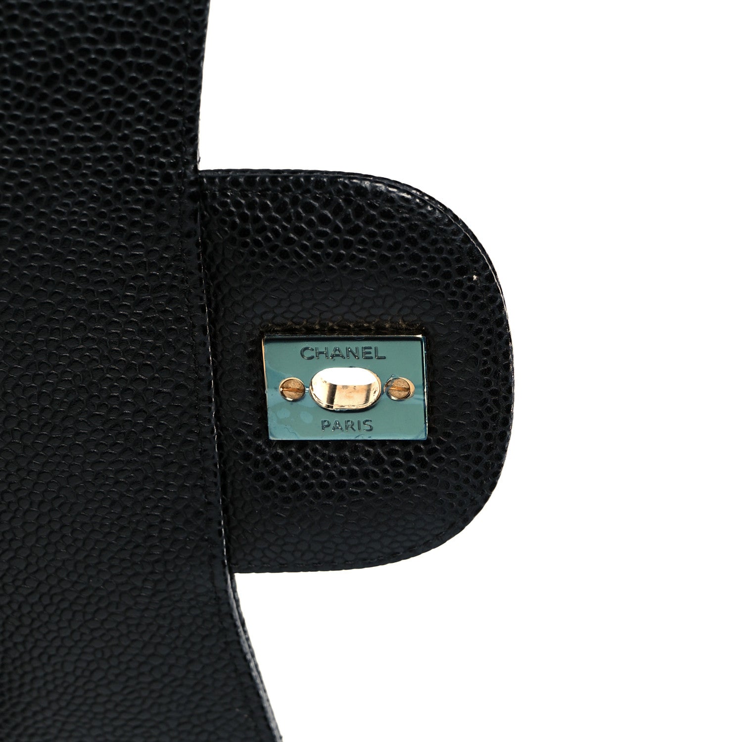 Chanel Caviar Quilted Jumbo Double Flap Black 7 of 11