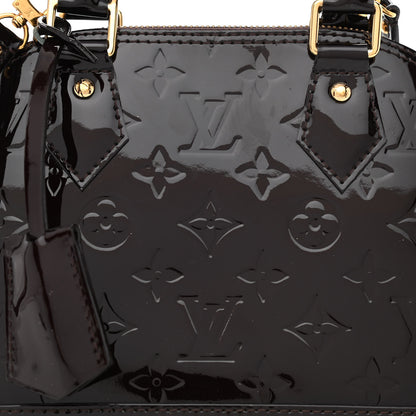 Louis Vuitton Vernis Alma BB Amarante 8 of 11