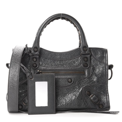 Balenciaga Agneau Classic Hardware Mini City Gris Fossile 1 of 11
