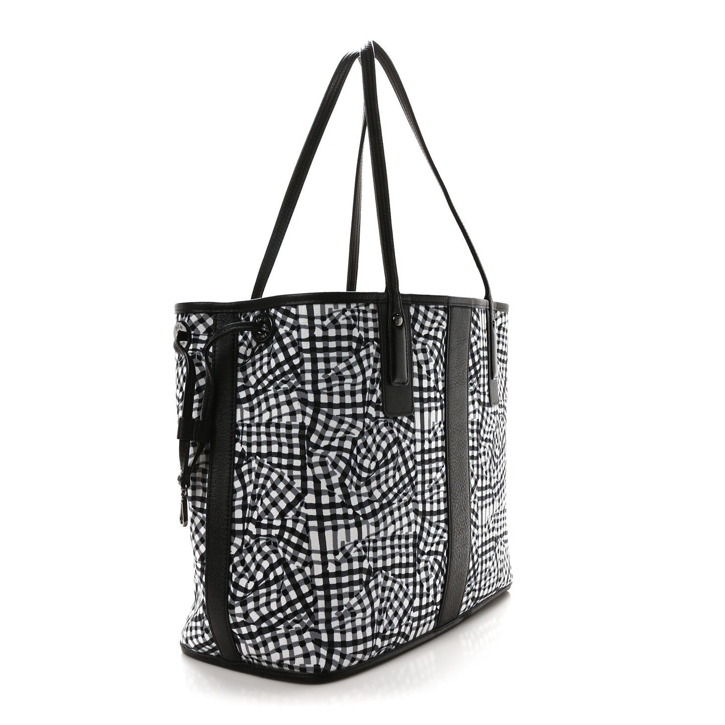 Visetos Medium Liz Reversible Shopper Tote Black