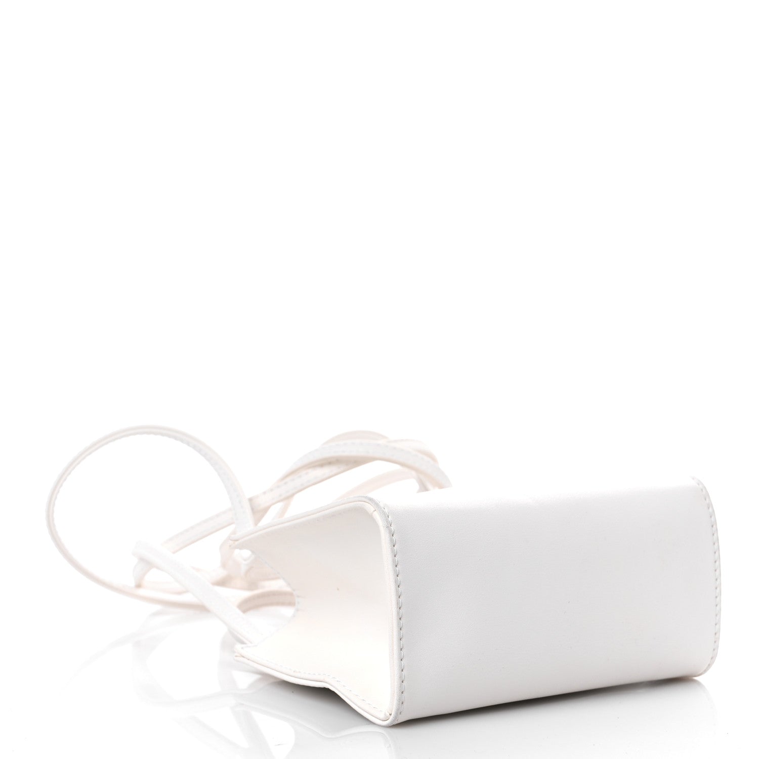 Telfar Vegan Leather Small Shopping Bag White 3 of 13