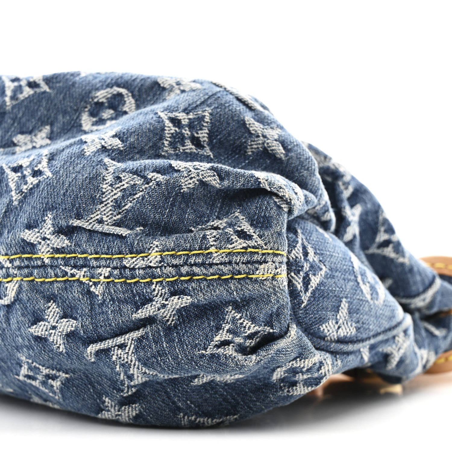 Louis Vuitton Monogram Denim Pleaty  Blue 9 of 9