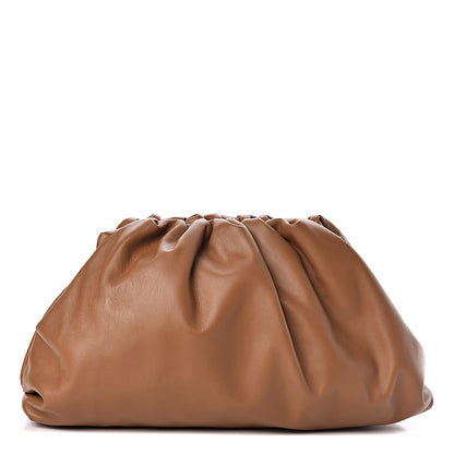 Bottega Veneta Smooth Butter Calf The Pouch Oversized Clutch Cammello 1 of 9