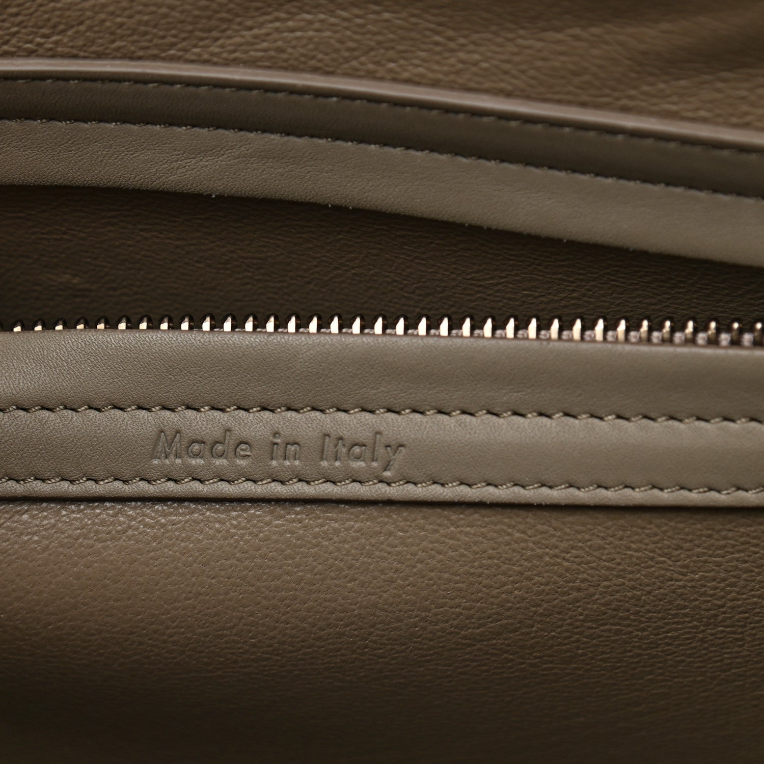 Celine Crocodile Embossed Nubuck Medium Phantom Luggage Beige 8 of 17