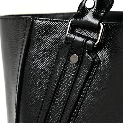 Burberry Patent Large Somerford Tote Black 20 of 20
