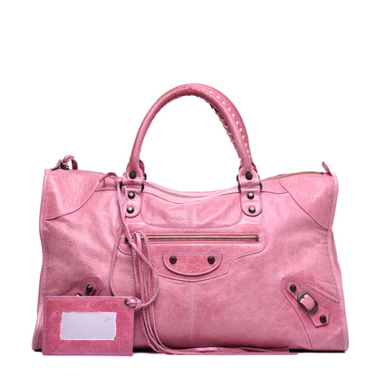 Balenciaga Chevre Classic Hardware Work Bubblegum 1 of 9