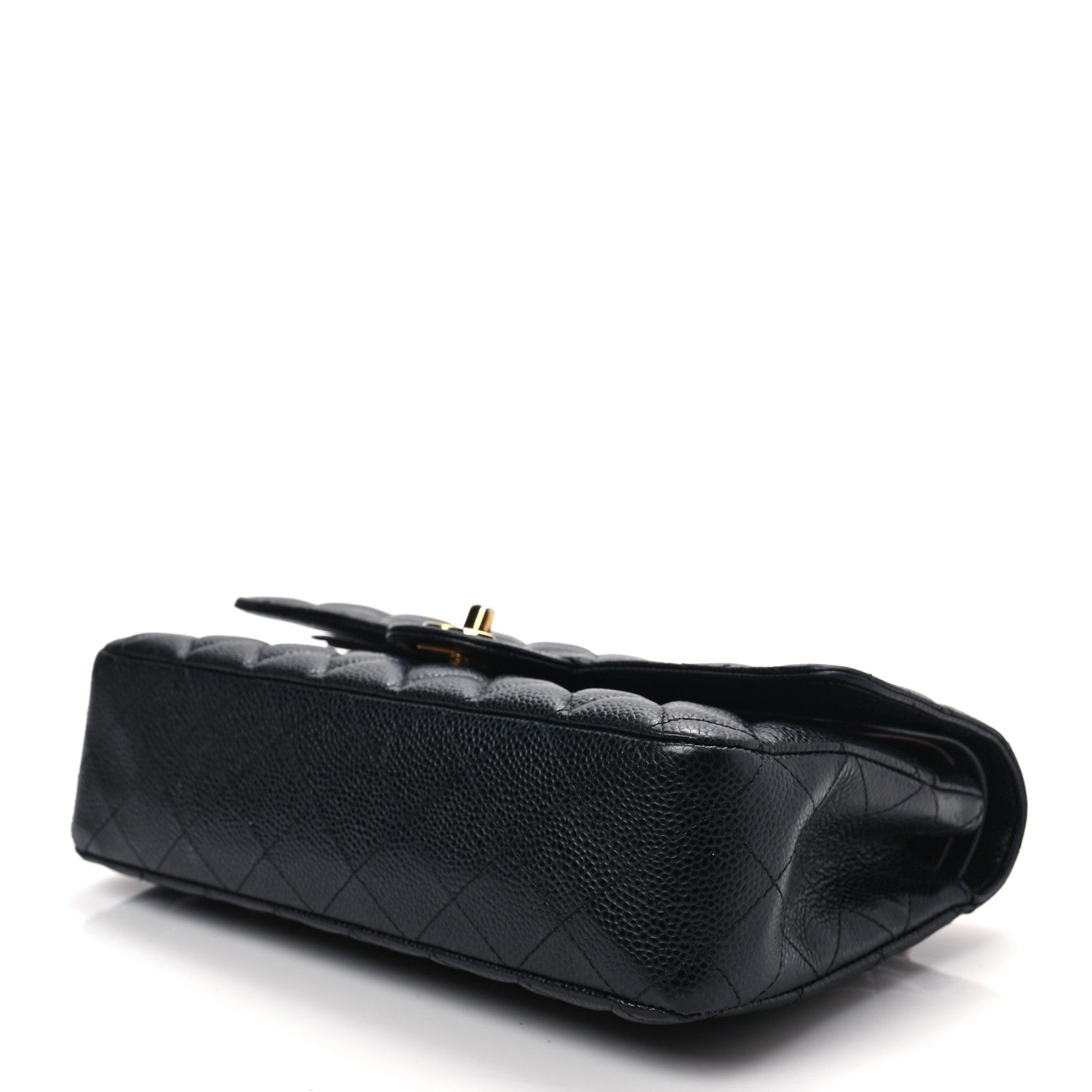 Chanel Caviar Quilted Medium Double Flap Black 8 of 8