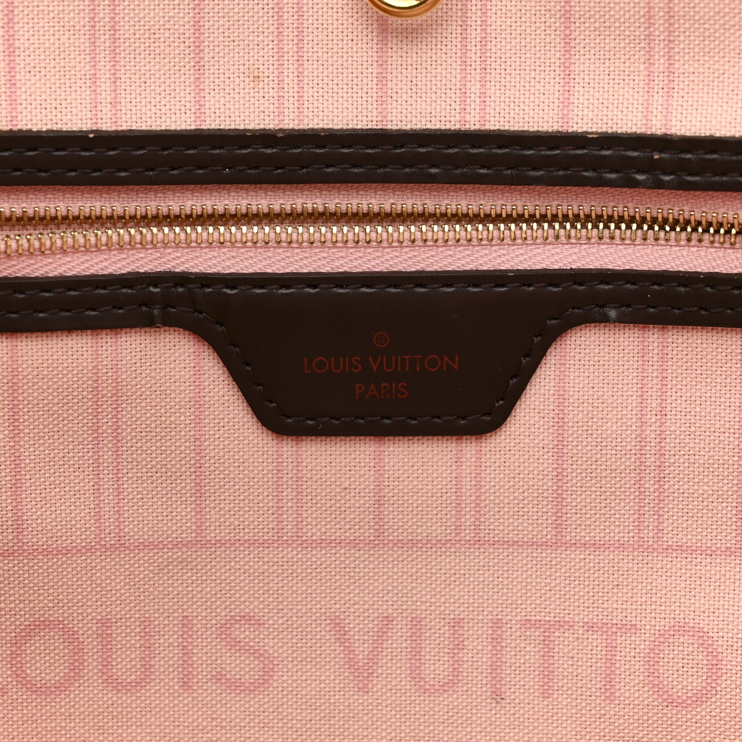 Damier Ebene Neo Neverfull MM Rose Ballerine