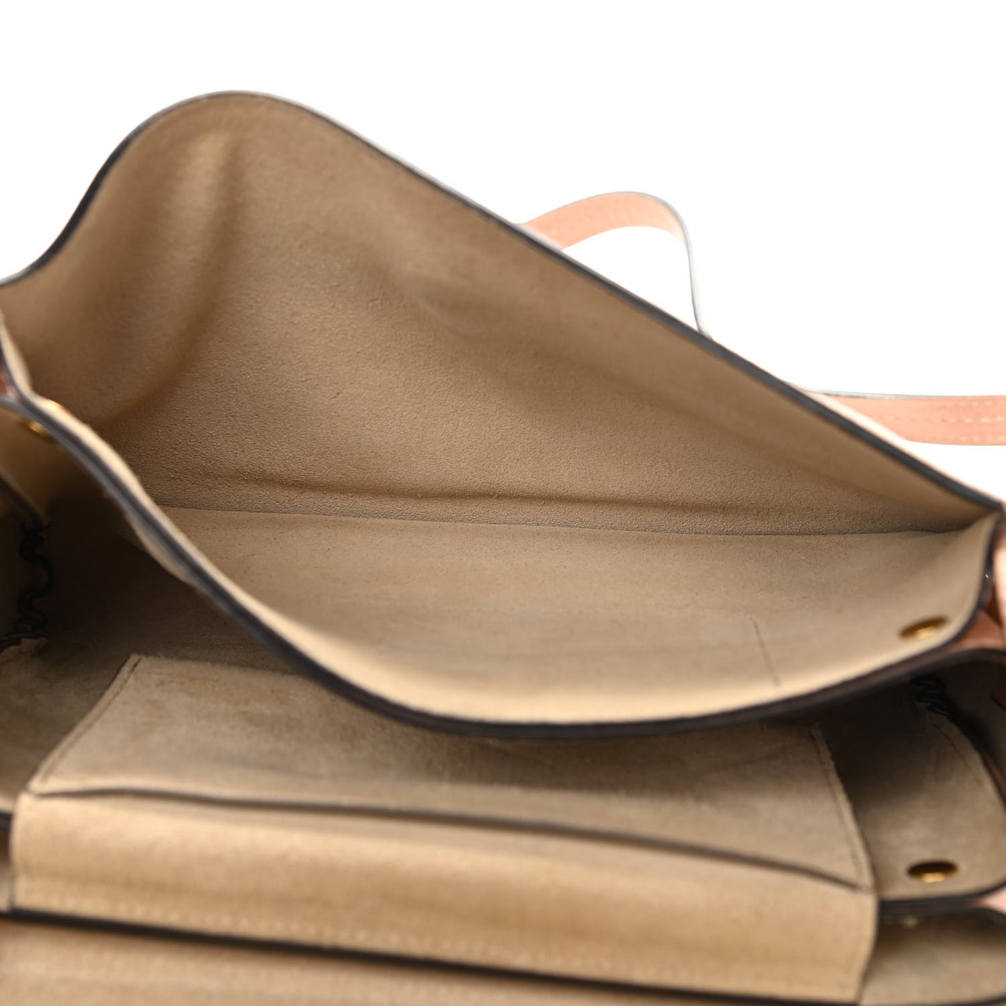 Goatskin Small Faye Shoulder Bag Biscotti Beige