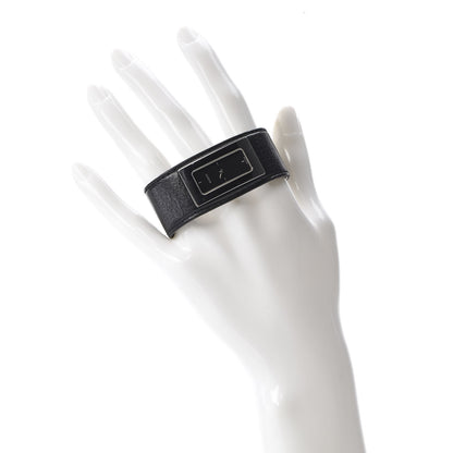 Gucci Stainless Steel Calfskin 18mm 7800S Quartz Watch Black 2 of 11