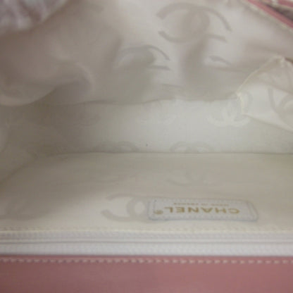 Chanel Leather Quilted Flap Handbag Pink 6 of 12