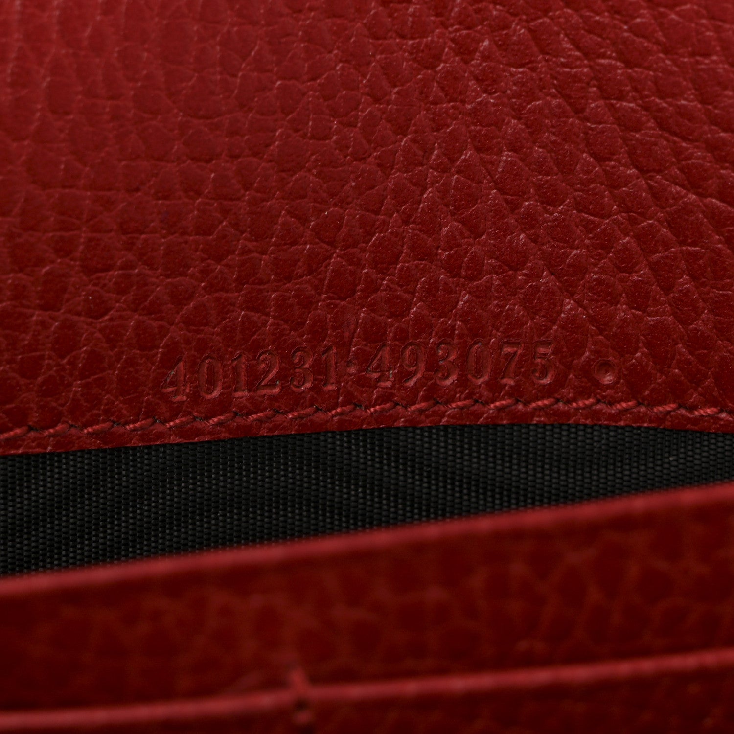 Gucci Calfskin Mini Dionysus Chain Wallet Hibiscus Red 7 of 10
