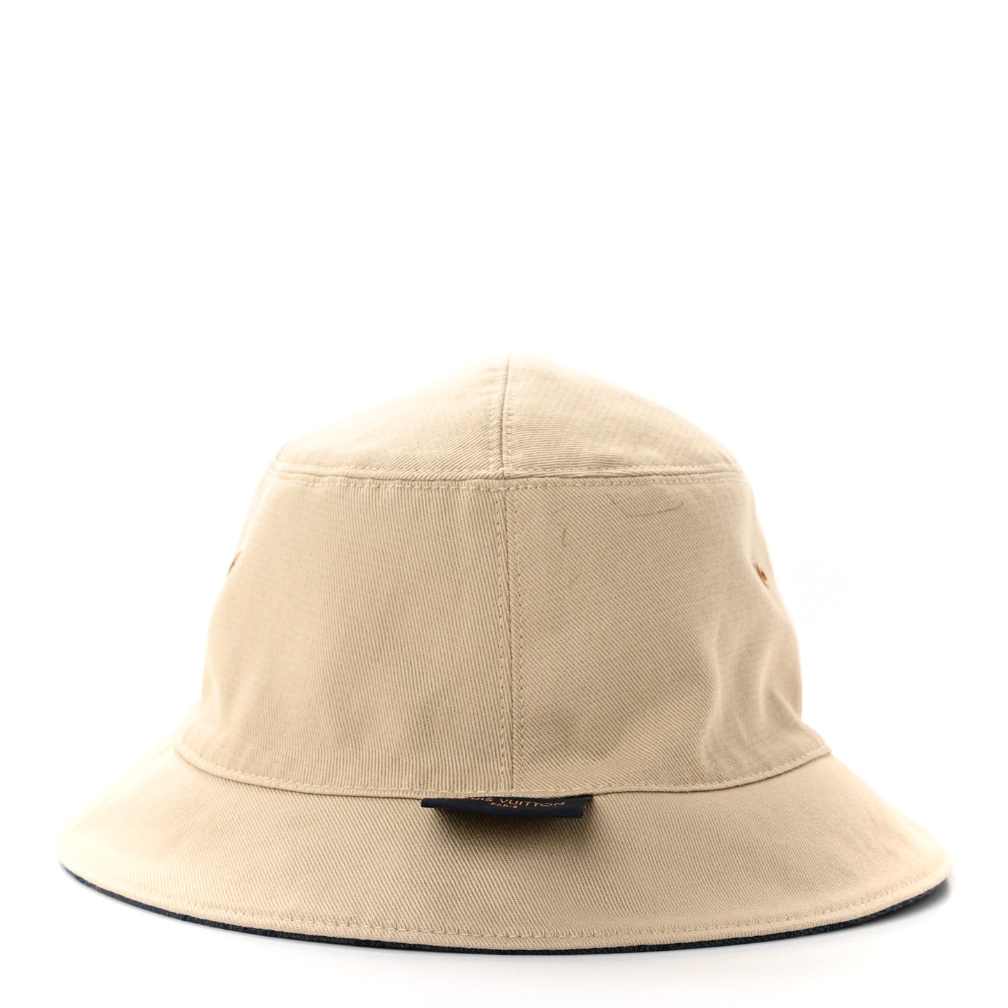Monogram Denim Reversible Bucket Hat M Blue