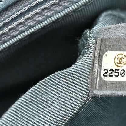 Chanel Iridescent Glazed Calfskin Quilted New Medium Boy Flap Light Blue 7 of 12