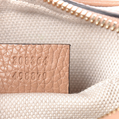 Gucci Pebbled Calfskin Small Soho Disco Bag Rose Beige 7 of 11