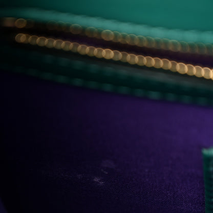 Bulgari Calfskin Serpenti Forever Shoulder Bag Emerald Green 10 of 11
