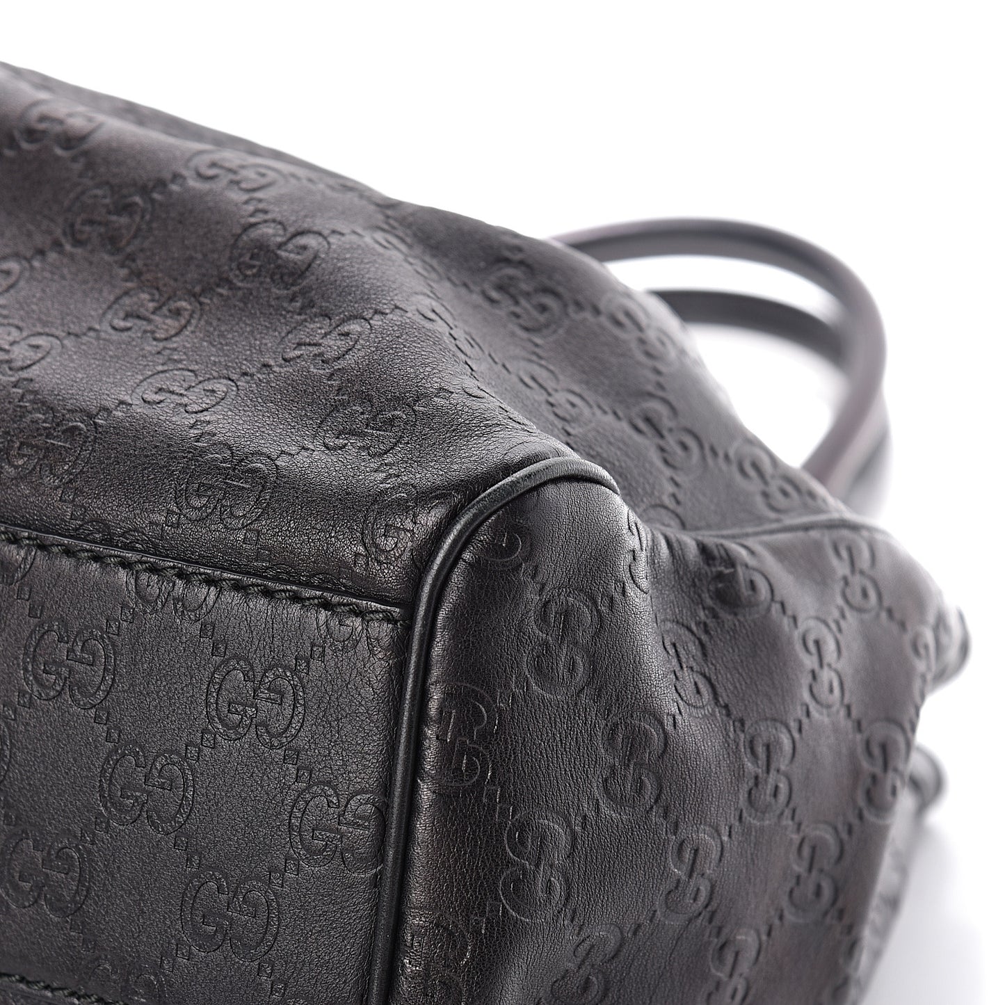 Guccissima Medium Sukey Tote Black