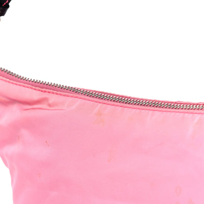 Prada Tessuto Nylon Shoulder Bag Begonia 12 of 25