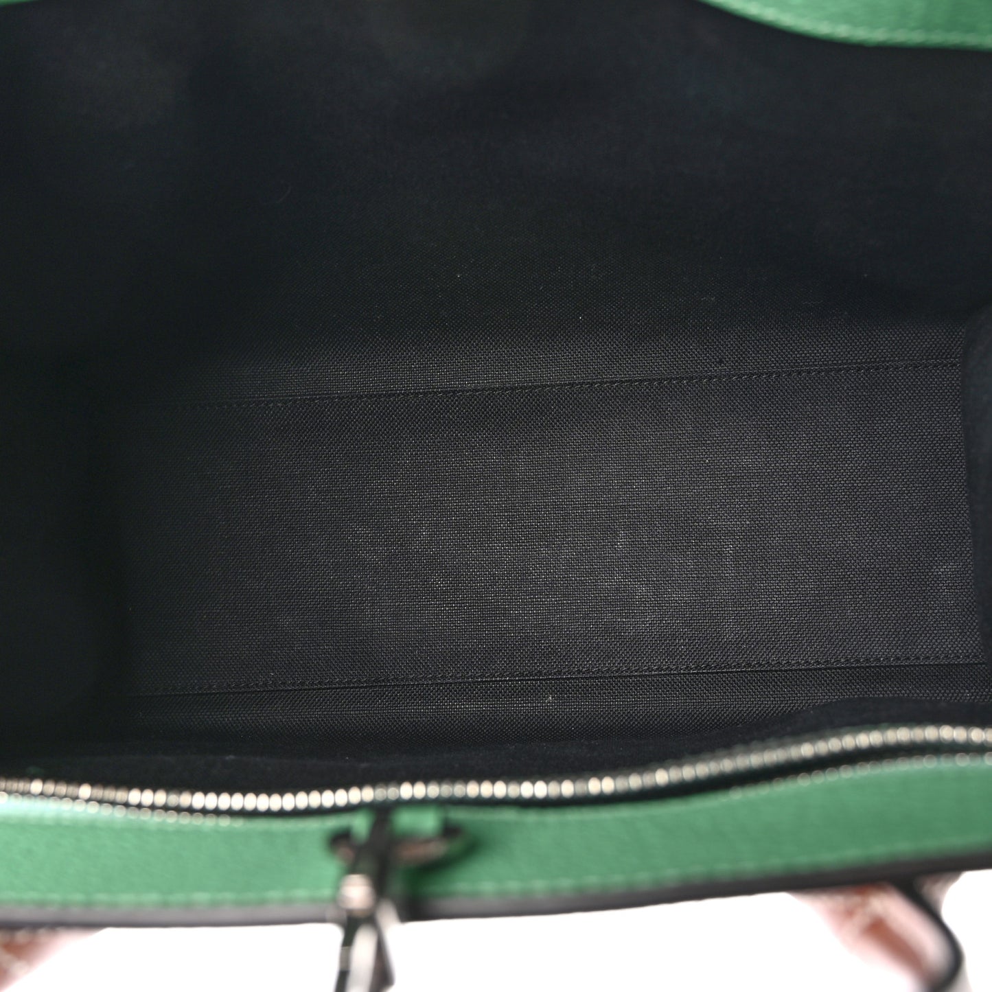 GG Supreme Monogram Love Parade Tote Black Brown Sugar Green