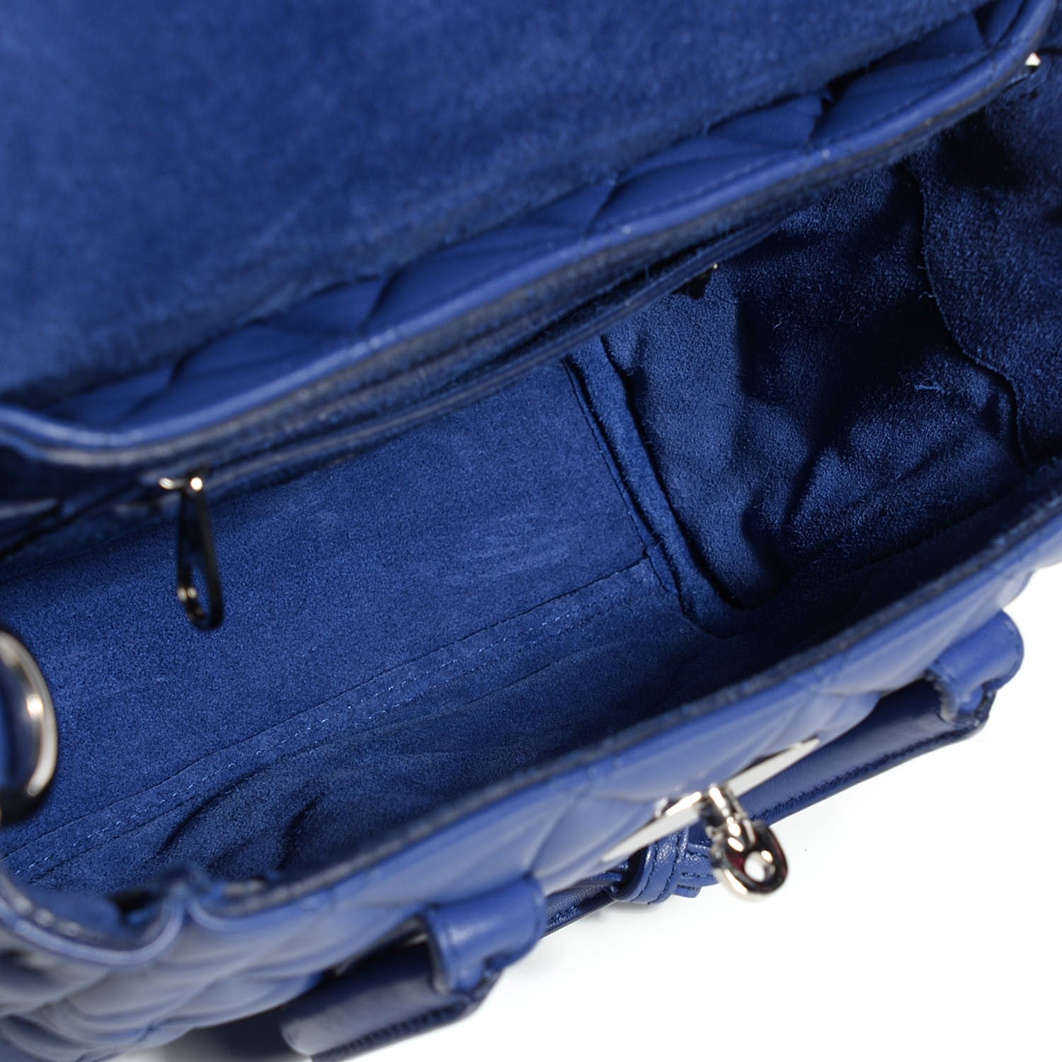 Mulberry Nappa Quilted Mini Cara Delevingne Convertible Bag Indigo 6 of 13