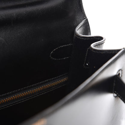 Hermes Box Kelly Sellier 28 Black 5 of 29