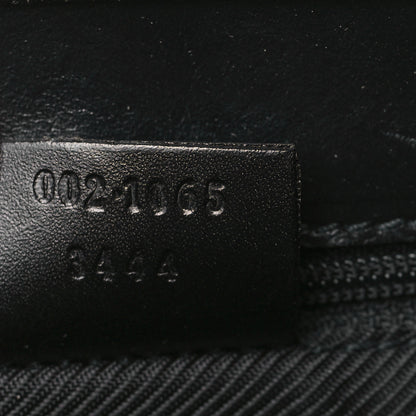 Gucci Monogram Bardot Bag Black 6 of 8