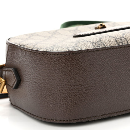 Gucci GG Supreme Monogram Web Neo Vintage Shoulder Bag Beige New Acero Crop 9 of 13