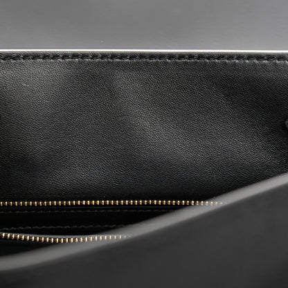 Versace Calfskin Medium La Medusa Top Handle Handbag Black 20 of 21