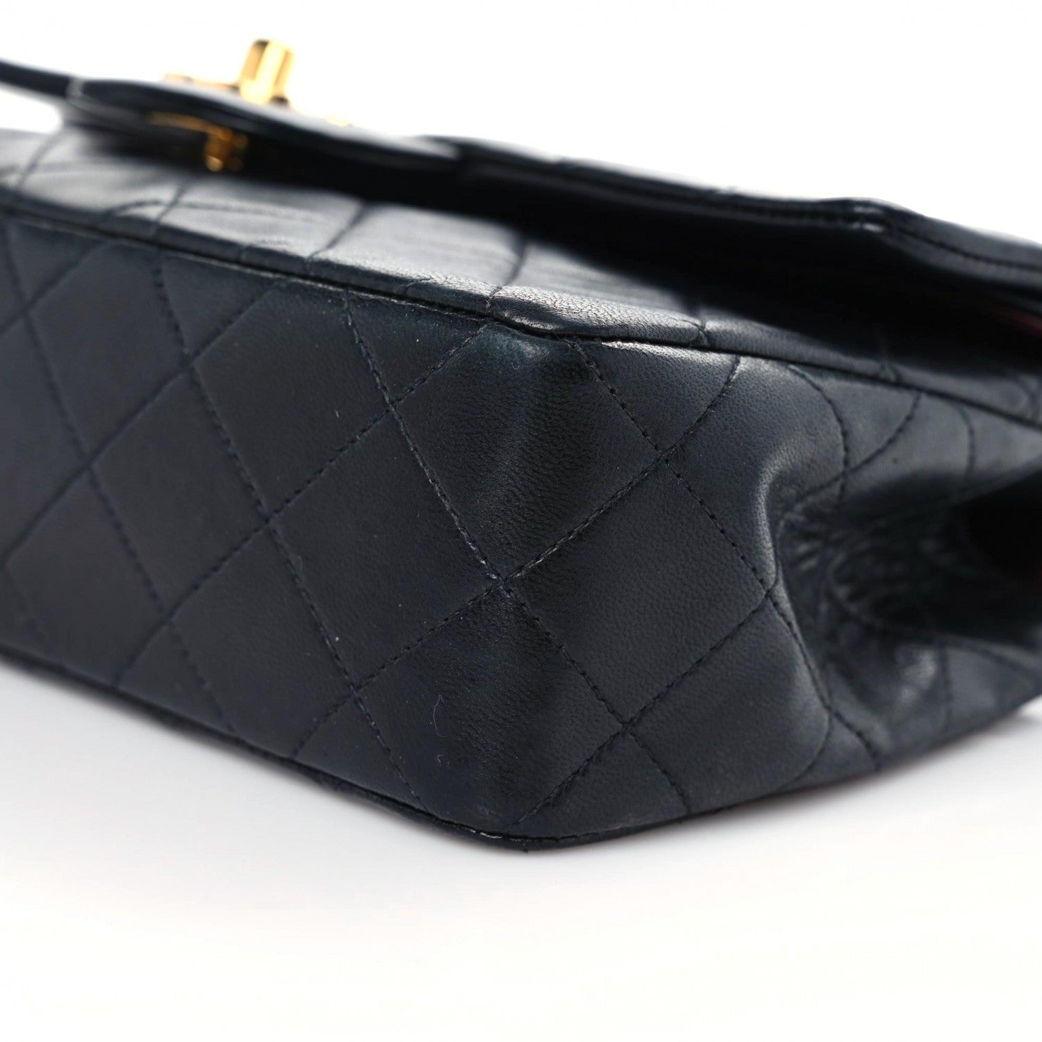 Chanel Lambskin Quilted Small Double Flap Black 6 of 19