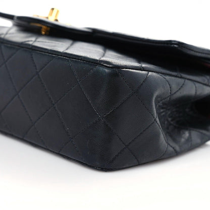 Chanel Lambskin Quilted Small Double Flap Black 6 of 19