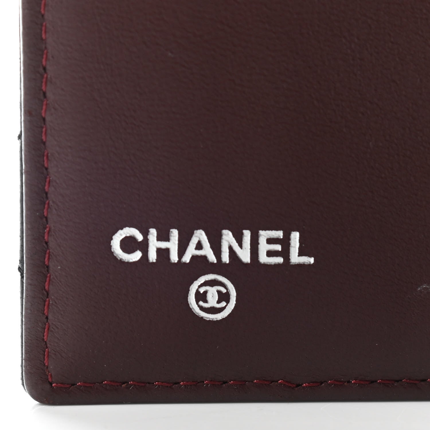 Chanel Lambskin Quilted Compact French Flap Wallet Black 6 of 8