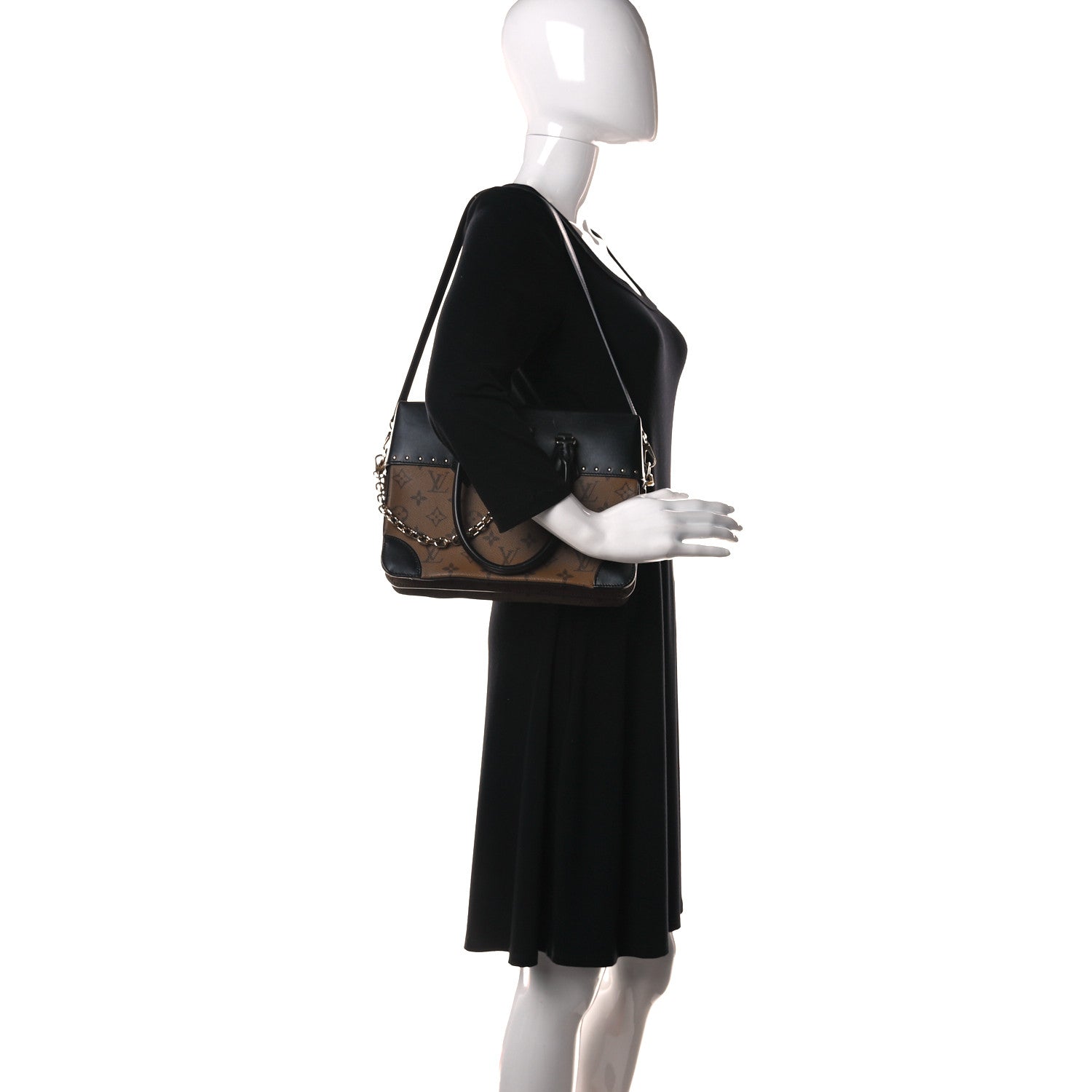Louis Vuitton Reverse Monogram City Malle MM 2 of 11