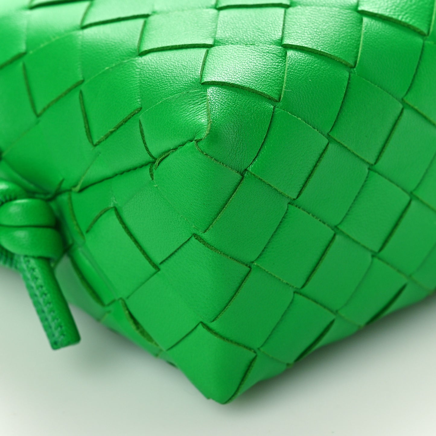 Nappa Intrecciato Mini Loop Camera Bag Parakeet