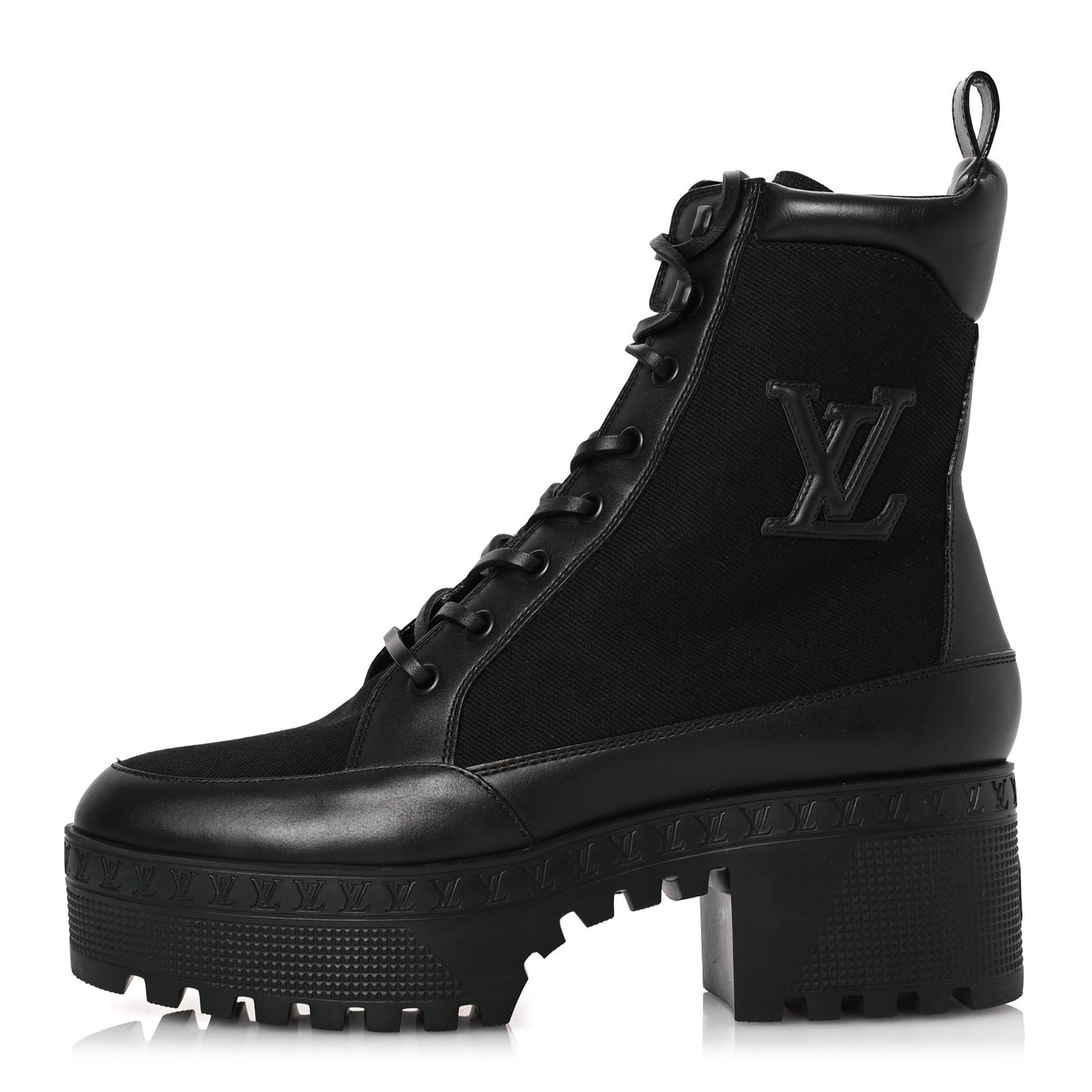Canvas Laureate Platform Desert Boots 38.5 Black