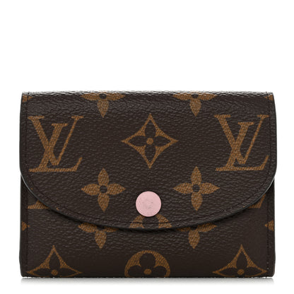 Louis Vuitton Monogram Rosalie Coin Purse Rose Ballerine 1 of 9
