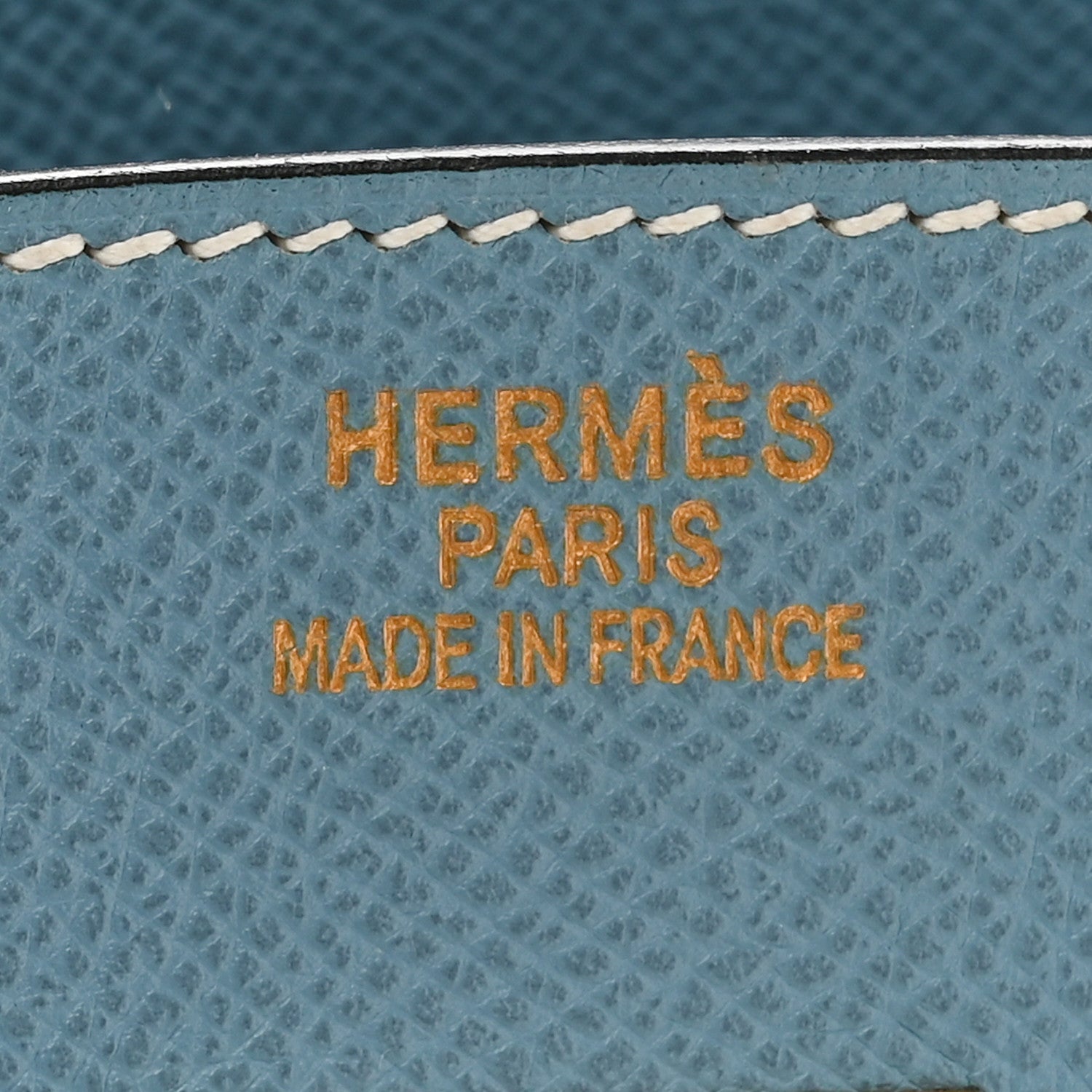 Hermes Epsom Birkin 35 Blue Jean 6 of 22
