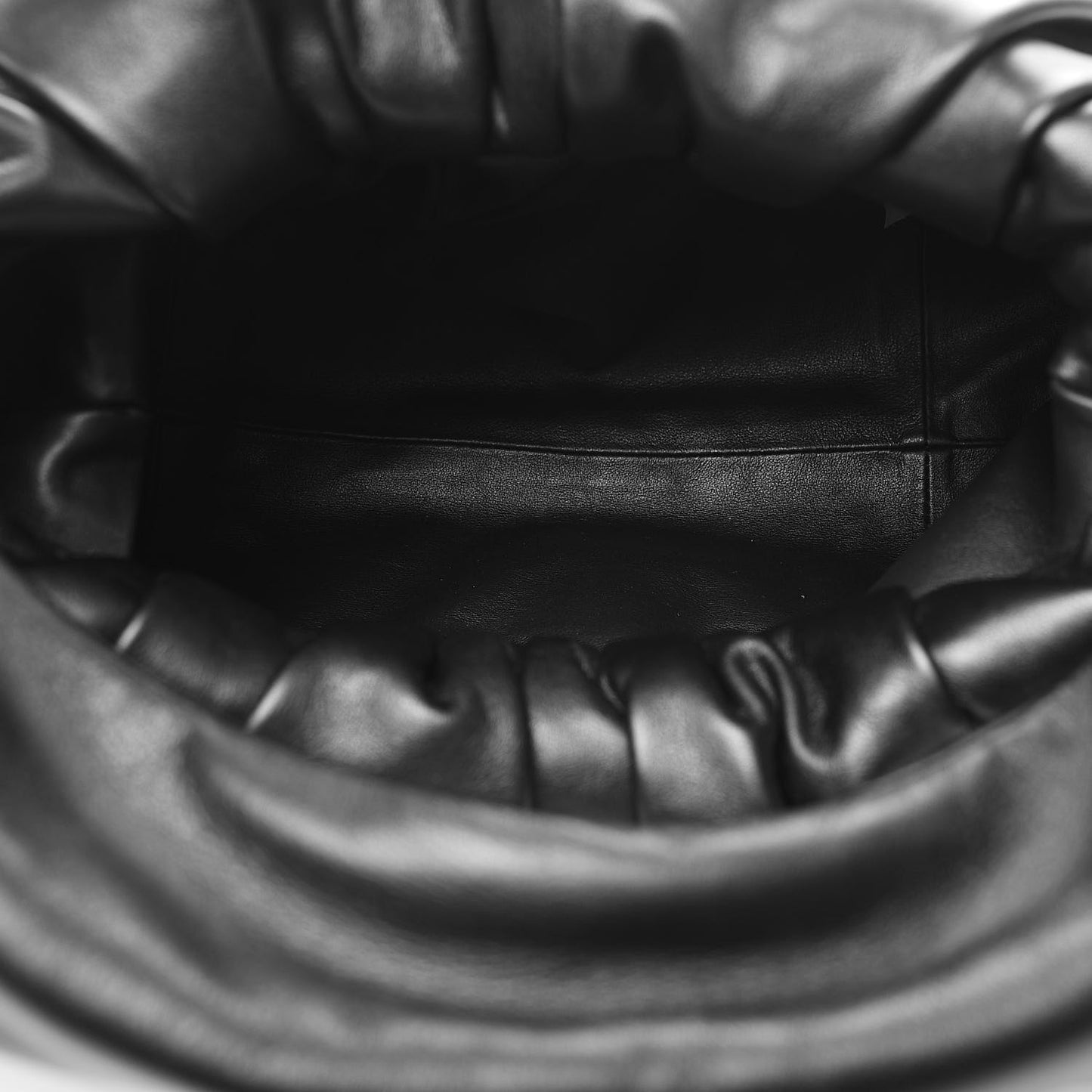Smooth Butter Calfskin Small The Shoulder Pouch Black