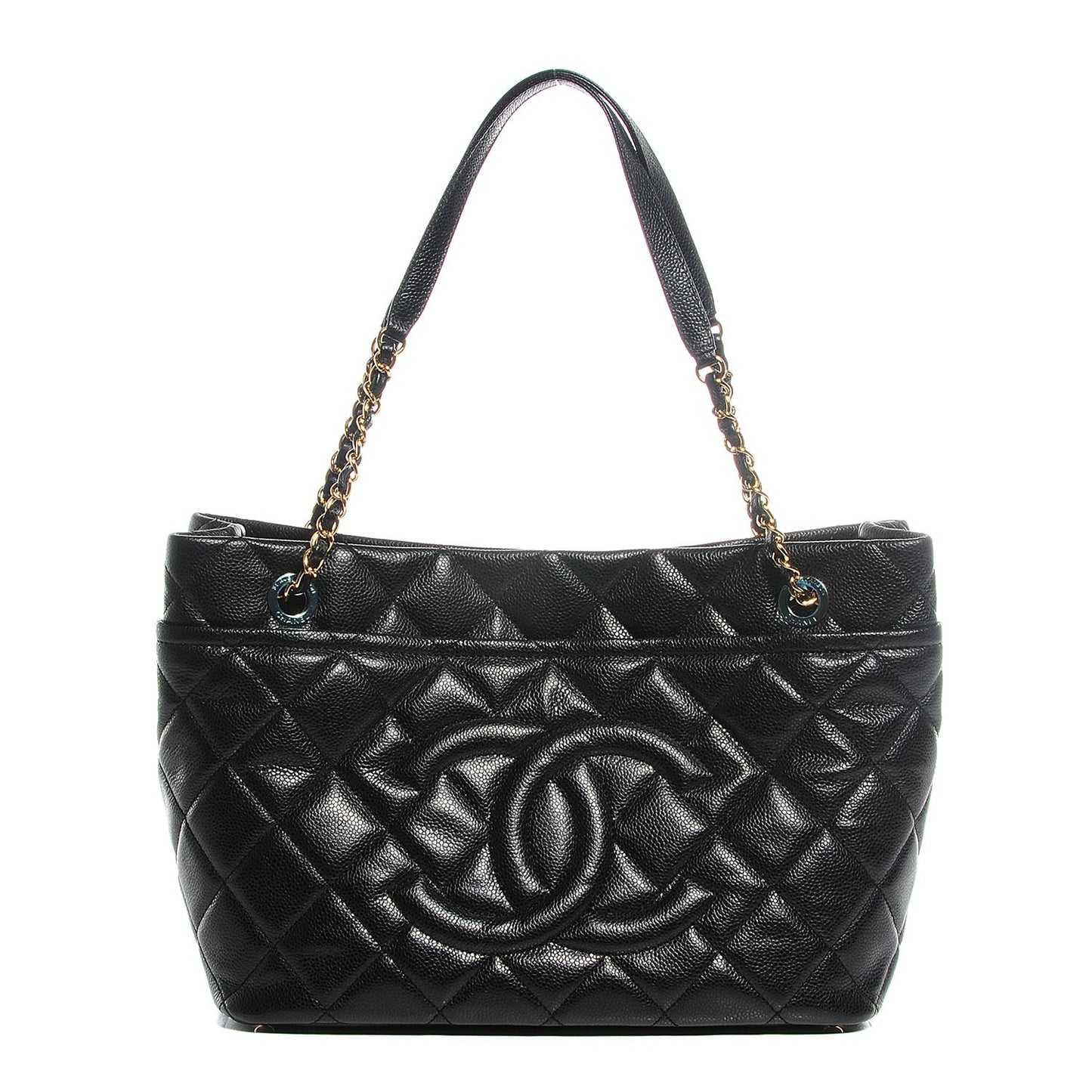 Caviar Timeless CC Soft Tote Black